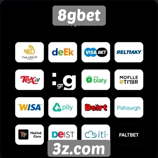 Métodos de pagamento disponíveis no 8gbet