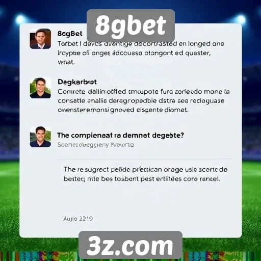 Opiniões de usuários sobre o atendimento do 8gbet